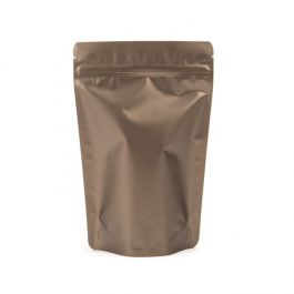 Standbodenbeutel Bronze 14.9x8.9x23.2cm | 310 Gramm (100 Stück) [ZBGM7BZ]
