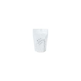 Standbodenbeutel Mattiert mit Silberblume 13x7,9x20,6 cm (25 Stück) [ZBGSW3BS]