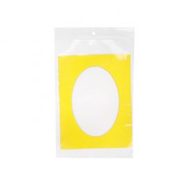 Druckverschlussbeutel mit Euroloch 15x23cm Transparent PP 50 Mikron (100 Stück) [ZR69]